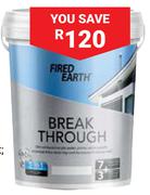 Fired Earth 20L 5 In 1 Paint 602433