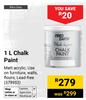 Fired Earth 1L Chalk Paint 579953
