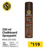 Spraymate Chalkboard Spray Paint Black 551524-250ml
