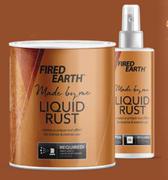 Fired Earth 1L Liquid Rust 396977