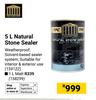 TFC Natural Stone Sealer 159122-5Ltr