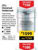 Fired Earth Universal Undercoat (White) 599680-20Ltr