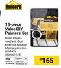 Builders 13-Piece Value DIY Painters' Set 850001678