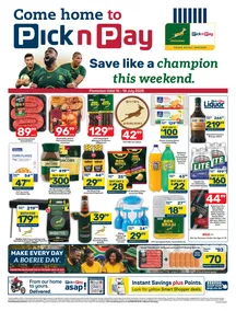 Pick n Pay Western Cape : Save Like A Champion This Weekend (16 July - 19 July 2026)