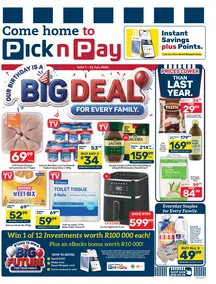 Pick n Pay KwaZulu-Natal : Our Birthday Is A Big Deal (07 July - 23 July 2026)