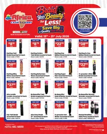 Africa Cash And Carry : Braid Your Beauty For Less (15 July - 21 July 2026)