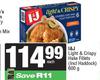 I & J Light & Crispy Hake Fillets-600g