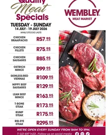 Wembley Meat Market : Quality Meat Specials (14 July - 19 July 2026)