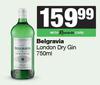 Belgravia London Dry Gin-750ml