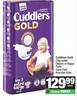 Cuddlers Gold Disposable Or Nappy Pants Value Pack Assorted Sizes-Each