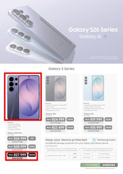 Samsung : Galaxy S26 Series (13 July - 02 August 2026) , page 1