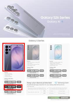 Samsung : Galaxy S26 Series (13 July - 02 August 2026) , page 1