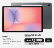 Samsung Galaxy Tab S10 Lite WiFi SM-X400