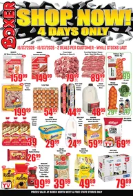 Boxer Super Stores Free State & North West : 4 Days Only (16 July - 19 July 2026)