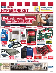 Pick n Pay Hypermarket : Refresh Your Home (20 July - 10 August 2026)