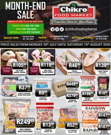 Chikro Food Market : Month-End Sale (20 July - 15 August 2026)