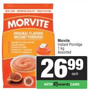 Morvite Instant Porridge Assorted-1kg Each