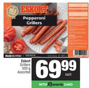 Eskort Grillers Assorted-500g Each