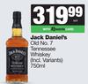 Jack Daniel's Old No.7 Tennessee Whisky-750ml
