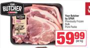 Your Butcher By Spar Previously Frozen Bulk Pork Packs-Per Kg