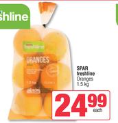 Spar Freshline Oranges-1.5Kg Each