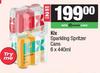 Kix Sparkling Spritzer Cans-For 2 x 6 x 440ml