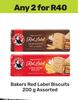 Bakers Red Label Biscuits Assorted-For Any 2 x 200g