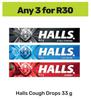 Halls Cough Drops-For Any 3 x 33g
