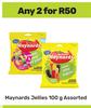 Maynards Jellies Assorted-For Any 2 x 100g