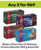 Bakers Choc Kits Or Romany Creams Biscuits Assorted-For Any 2 x 200g