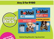 Bobtail Dog Biscuits Assorted-For Any 2 x 1Kg