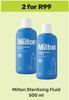 Milton Sterilising Fluid-For 2 x 500ml