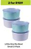 Little One Rio Bowl Small 2 Pack-For 2