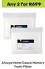 Always Home Classic Memory Foam Pillow-For Any 2