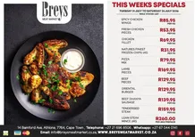 Breys Meat Market : This Week's Specials (21 July - 25 July 2026)