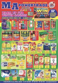 M.A Powertrade : Warm Up For Winter Savings (21 July - 10 August 2026)