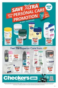 Checkers KwaZulu-Natal : Personal Care Promotion (20 July - 10 August 2026)