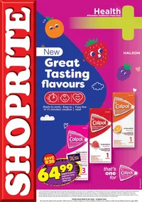 Shoprite : Calpol Promotion (20 July - 10 August 2026)