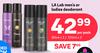 La Lab Men's Or Ladies Deodorant-Per Pack
