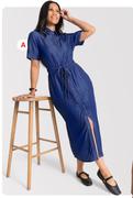 Maxi Shirt Dress XS-L-Each
