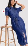 Maxi Shirt Dress (XS-L)-Each