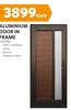Aluminium Door In Frame 1437588