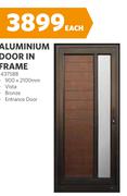 Aluminium Door In Frame 1437588