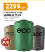 Eco 2050L Vertical Water Tank 1371981/1371980/1373075