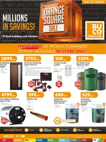 BUCO : Orange Square Sale (27 July - 09 August 2026) - Merchant