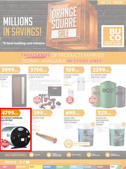 BUCO : Orange Square Sale (27 July - 09 August 2026) - Merchant, page 1