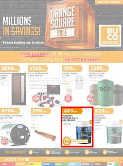 BUCO : Orange Square Sale (27 July - 09 August 2026) - Merchant, page 1