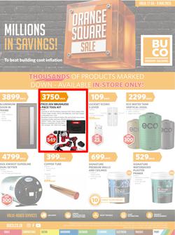 BUCO : Orange Square Sale (27 July - 09 August 2026) - Merchant, page 1