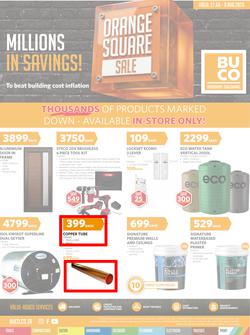BUCO : Orange Square Sale (27 July - 09 August 2026) - Merchant, page 1