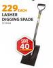 Lasher Digging Spade 1074144